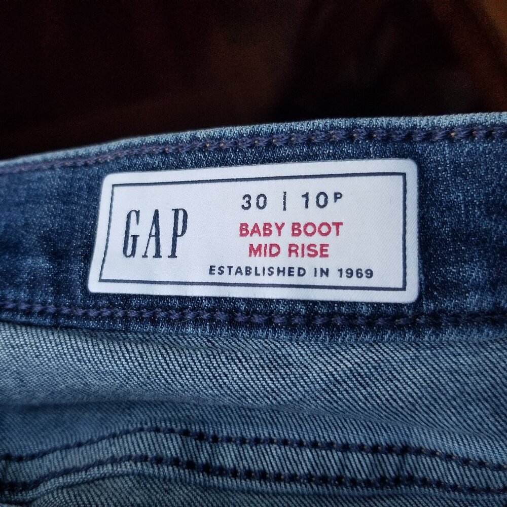GAP Boot Mid-Rise Jeans